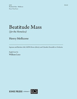 Beatitude Mass by Mollicone Henry Luce William for SB soli SATB