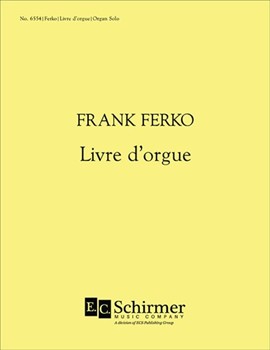 Livre D'orgue by Ferko Frank for Organ