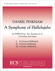 A Symphony of Hallelujahs (Choral Score)