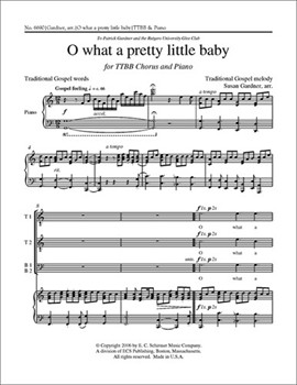 O What A Pretty Little Baby by Gardner Susan - Gardner Susan - for TTB/TBB/TTBB