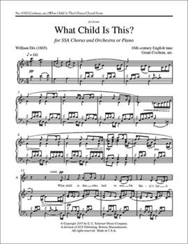 What Child Is This by - Cochran Grant - for SSA