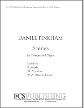 Scenes by Pinkham Daniel for Trumpet and Piano