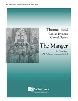 Manger by Bold Thomas - Bold Thomas - Lewis Janet for Alto Solo and SAB