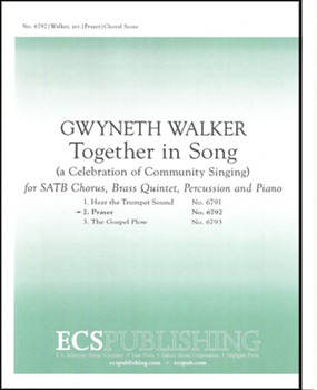 Prayer by Walker Gwyneth - Walker Gwyneth - for SATB