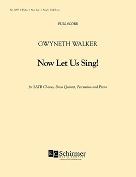 Now Let Us Sing! (SATB Full Score)