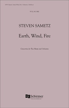 Earth, Wind, Fire: Concerto for Two Harps and Orchestra (Additional Full Score)