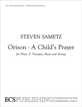 Orison - A Child's Prayer (Score)