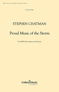 Proud Music Of The Storm by Chatman Stephen Whitman Walt for Full Score