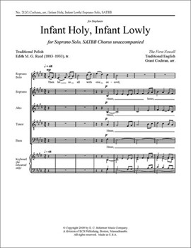 Infant Holy Infant Lowly by Cochran Grant - Cochran Grant - for Soprano Solo and SATB
