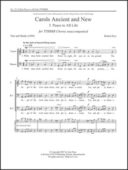 Peace To All Life by Kyr Robert for TTB/TBB/TTBB (TTBBBB)