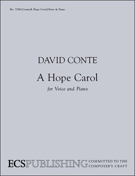 Hope Carol A by Conte David Rossetti Christina for Solo Voice