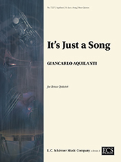 It's Just a Song by Aquilanti Giancarlo for Score and Parts