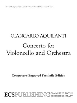 Concerto for Violoncello and Orchestra (Additional Orchestra Score)