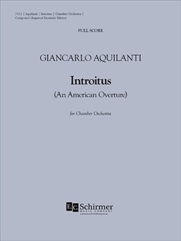 Introitus (Additional An American Overture) (Additional Chamber Orchestra) (Additional Full Score)