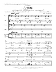 Arirang by Cochran Grant - Cochran Grant - for Soprano Solo and SATB
