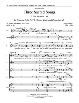 Shepherd Lad by Healey Derek Healey Derek for Soprano Solo SATB