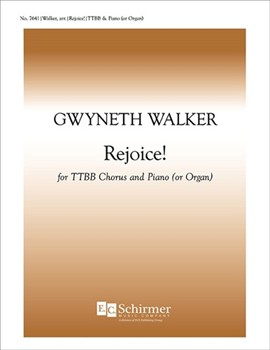 Rejoice! (TTBB Piano/Choral Score)