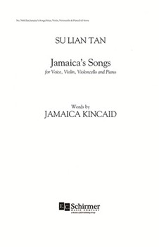 Jamaica's Songs (Score)