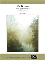 War Dreams Song Cycle for Tenor Voice and Piano