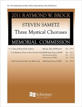 Nino De Rosas (Child Of Roses) by Sametz Steven de Evia Jacinto for Mezzo-Soprano Solo and SATB divisi Mixed