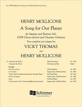 A Song for Our Planet (Piano/Vocal Score)