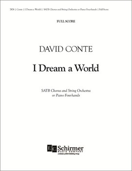 I Dream a World by Conte David for Full Score