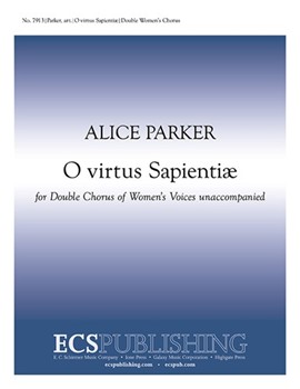 O virtus Sapientiae by von Bingen Hildegard Ferko Frank|von BingenHildegarde for SSA/SSAA a cappella