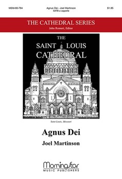 Agnus Dei by Martinson Joel for SATB a cappella