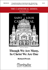 Though We Are Many, In Christ We Are One (Choral Score)