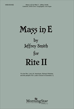 Mass in E for Rite II (Full/Choral Score)