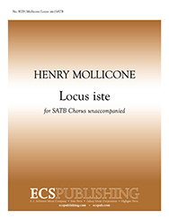 Locus Iste by Mollicone Henry for SATB a cappella