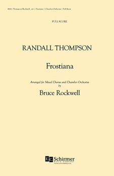Frostiana - Reduced Orchestral Score by Thompson Randall for Reduced Orch Score