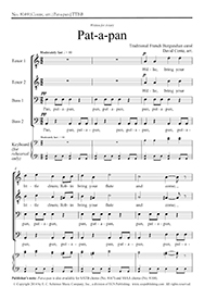 Patapan by Conte David - Conte David - for TTB/TBB/TTBB a cappella