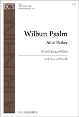 Wilbur - Psalm by Parker Alice for SATB