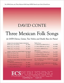 Three Mexican Folk Songs for
