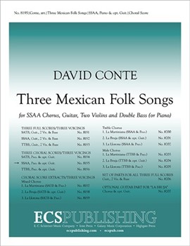 Three Mexican Folk Songs for