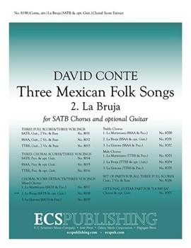 Three Mexican Folk Songs: 2. La Bruja for
