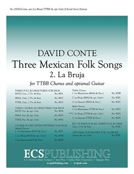Three Mexican Folk Songs: 2. La Bruja for