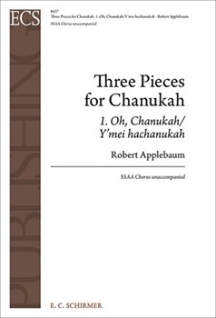 Oh Chanukah/Y'mei hachanukah by Applebaum Robert for SSAA a cappella