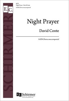Night Prayer by Conte David John Williamson for SATB a cappella