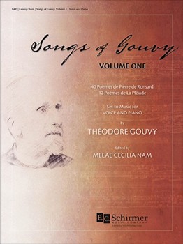 Songs of Gouvy Volume 1 by Gouvy Theodore - Nam MeeAe Cecilia - for Voice and Piano