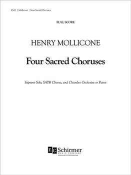 Four Sacred Choruses - Additional Full Score by Mollicone Henry for Full Score