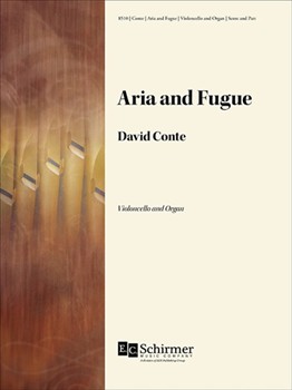 Aria and Fugue by Conte David for Cello and Organ