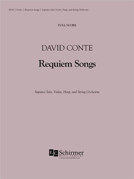 Requiem Songs - String Orchestra Version Score by Conte David for String Orchestra Full Score