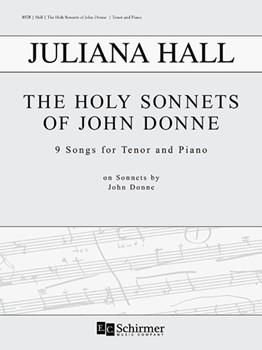 Holy Sonnets of John Donne The by Hall Juliana for Tenor