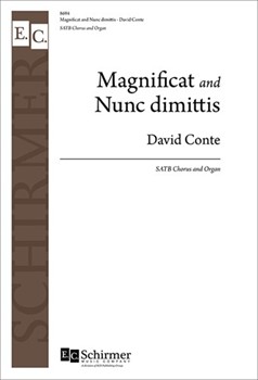 Magnificat and Nunc Dimittis by Conte David for SATB and Organ