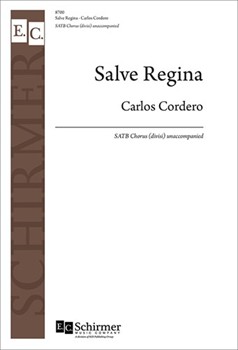 Salve Regina by Cordero Carlos for SATB divisi a cappella