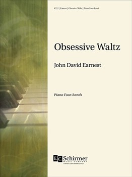 Obsessive Waltz by Earnest John David for 1 Piano 4 Hands