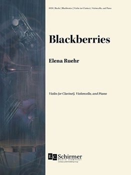 Blackberries by Ruehr Elena for String Duet (Violin Cello and Piano)