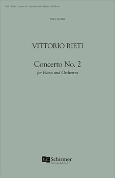 Concerto No. 2 for Piano and Orchestra (Additional Full Score)